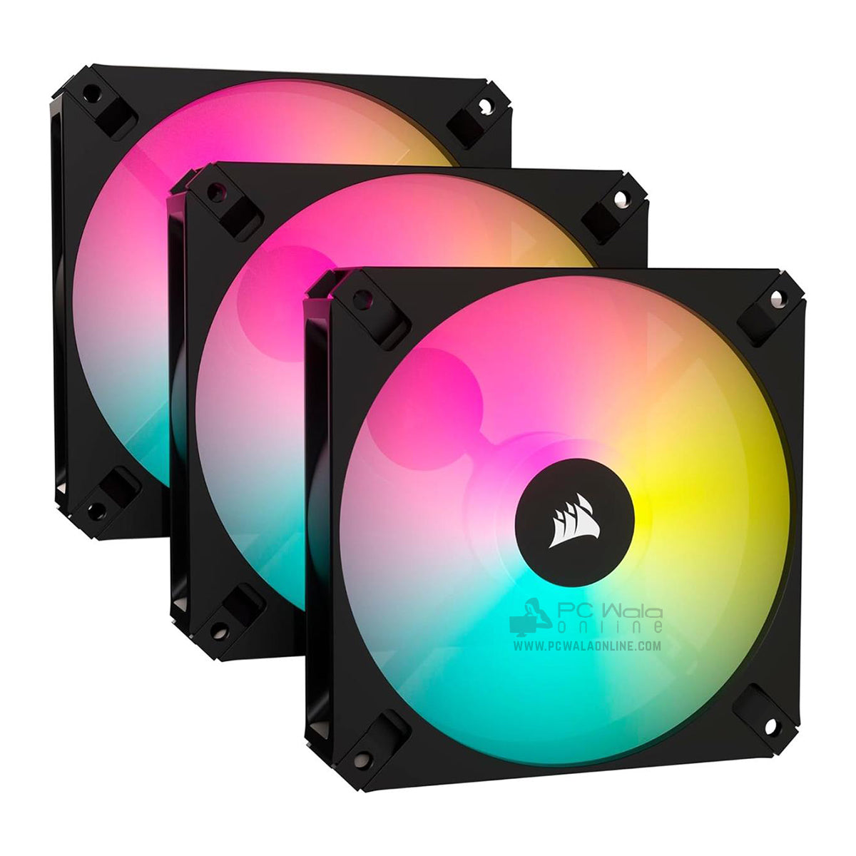 Corsair iCUE AR120 Digital RGB 120mm PWM Fan - Triple Pack