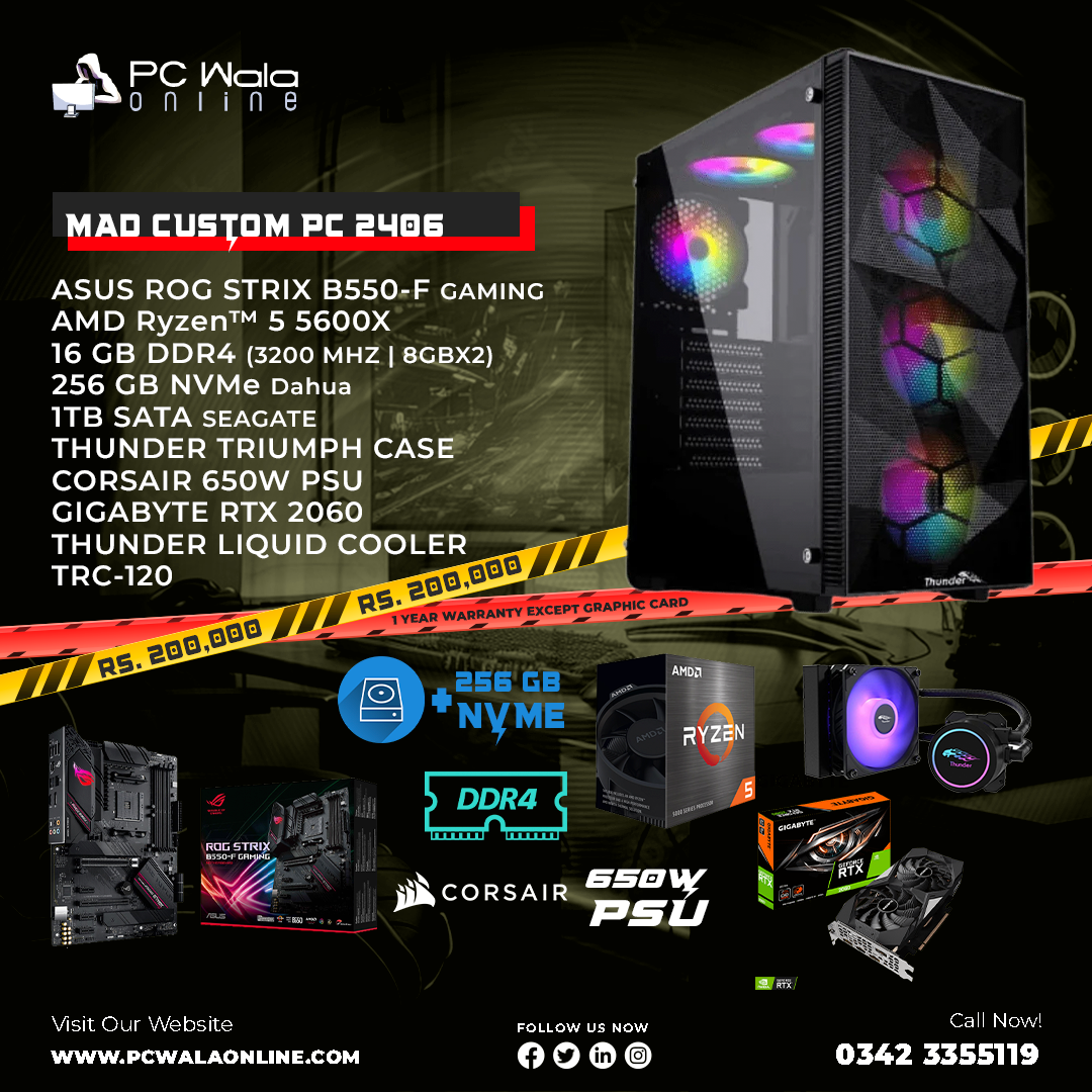 Mad Custom Build PC - 2406